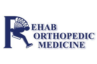 Rehab Orthopedic Medicine, Dr. Ralph D'Auria logo for print